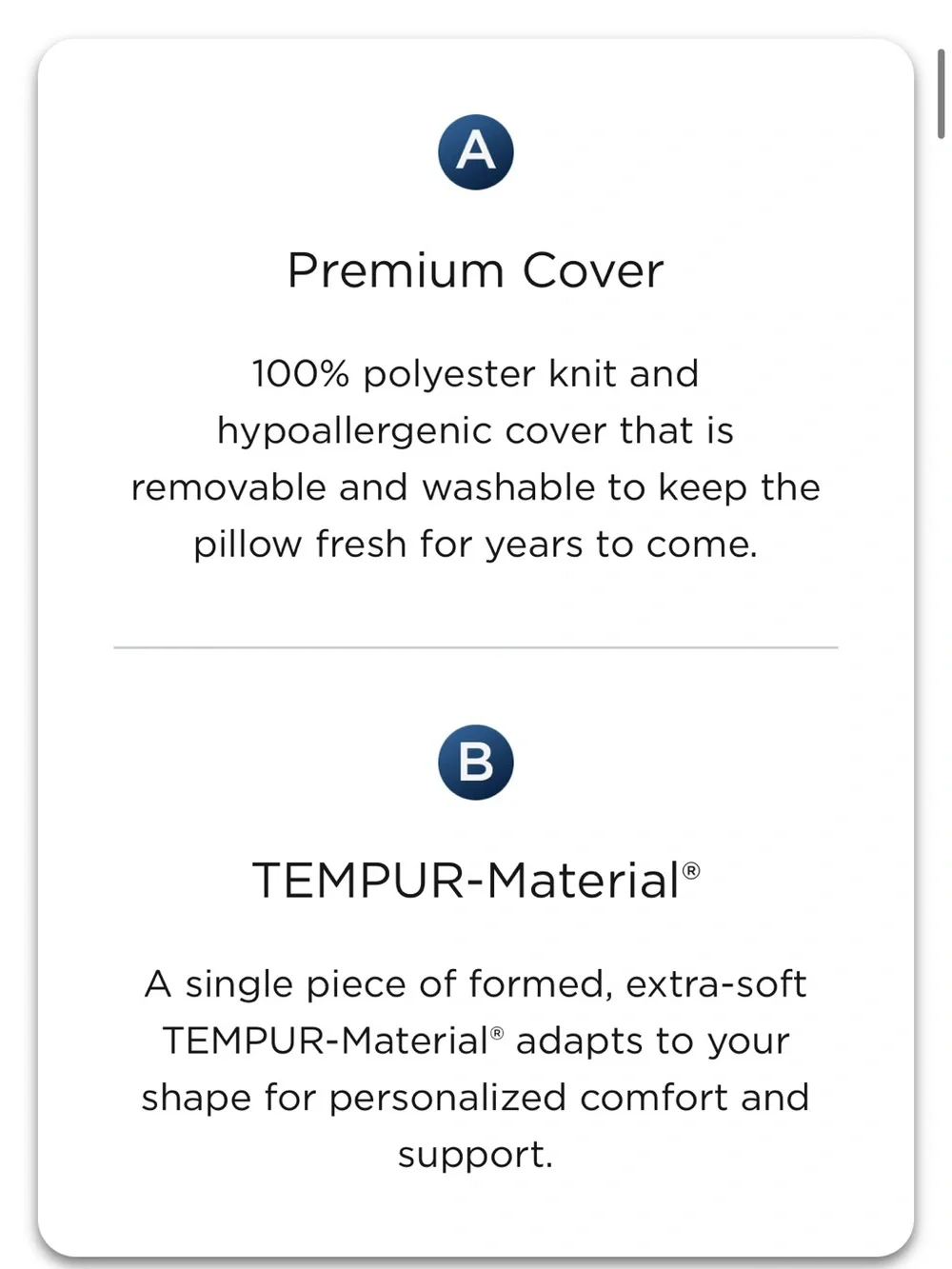 Tempur-Pedic Tempur-Cloud Pillow